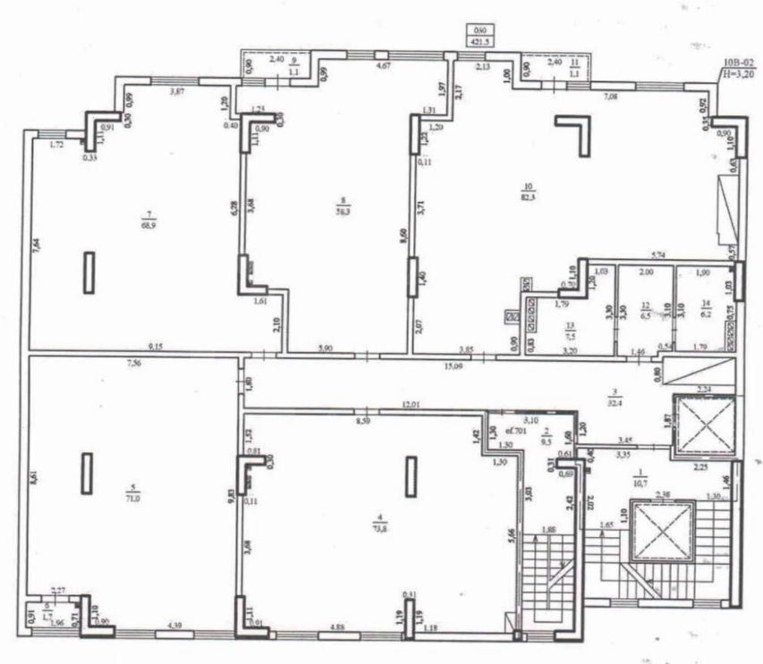 Chirie, oficiu, 68.8 mp, str. Alexandru cel Bun, Centru - Poză 7