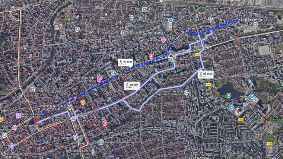 | Apartament cu 3 camere de vanzare | Decomandat | Cartierul Marasti | - Poză 10