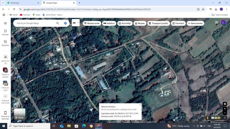 Vanzare amplasament industrial-servicii Tatarasti, Teleorman - Poză 6