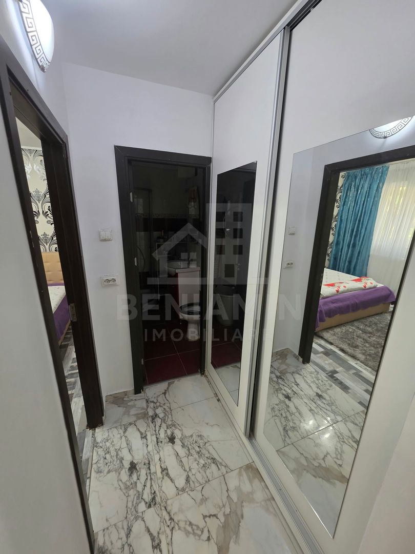 2Camere-Parter-Renovat- 50mp -Centrala Termica-Mobilat-Utilat-Brazda - Poză 8