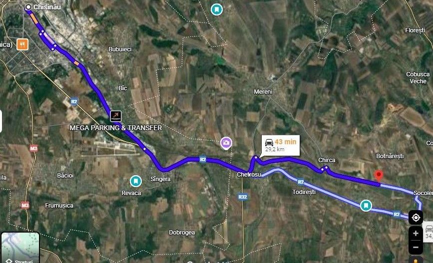 Teren pentru construcții – 33 ari, Botnăreștii Noi, Raionul Anenii Noi - Poză 5