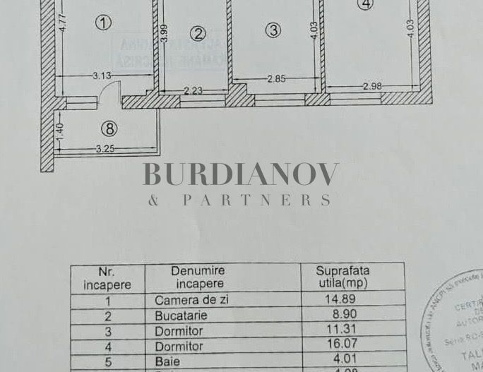 Apartament cu 3 camere - Palladium Residence - Metrou Nicolae Teclu - Poză 3