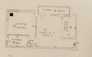 Apartament 2 camere Giroc etaj 2 - Schiță 10