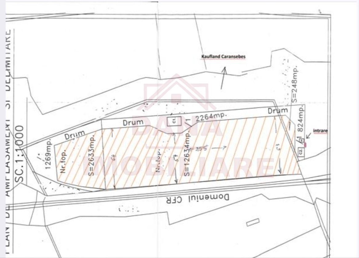 TEREN INTRAVILAN \ 15.500 MP ÎN CARANSEBEȘ, ZONA PIPIRIG, - Poză 4