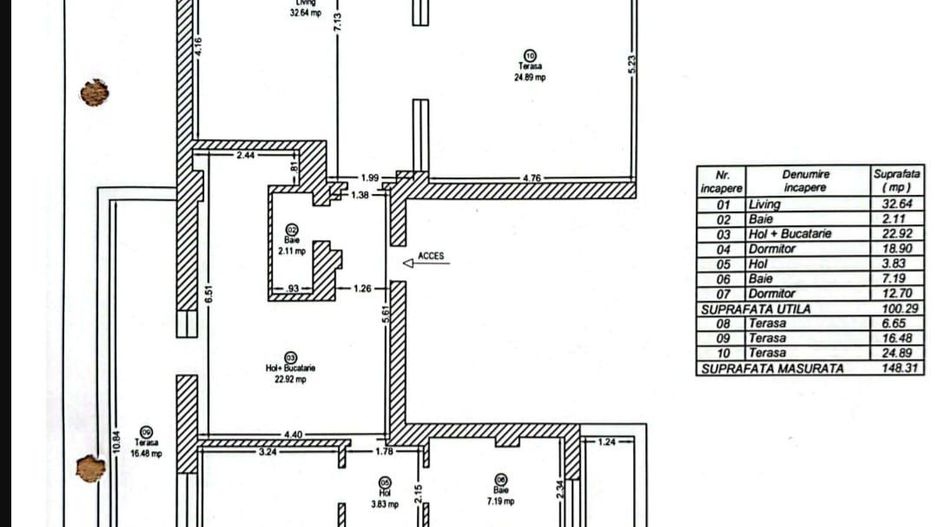 Penthouse 3 camere | 100 mp + 50 mp terase | Calea Aradului - Poză 10