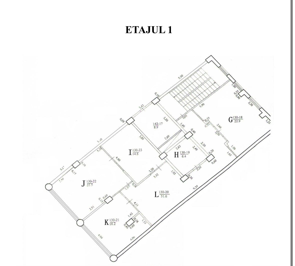 Chirie, spațiu comercial, 236,9 mp, str. Petru Rareș, Centru - Schiță 23