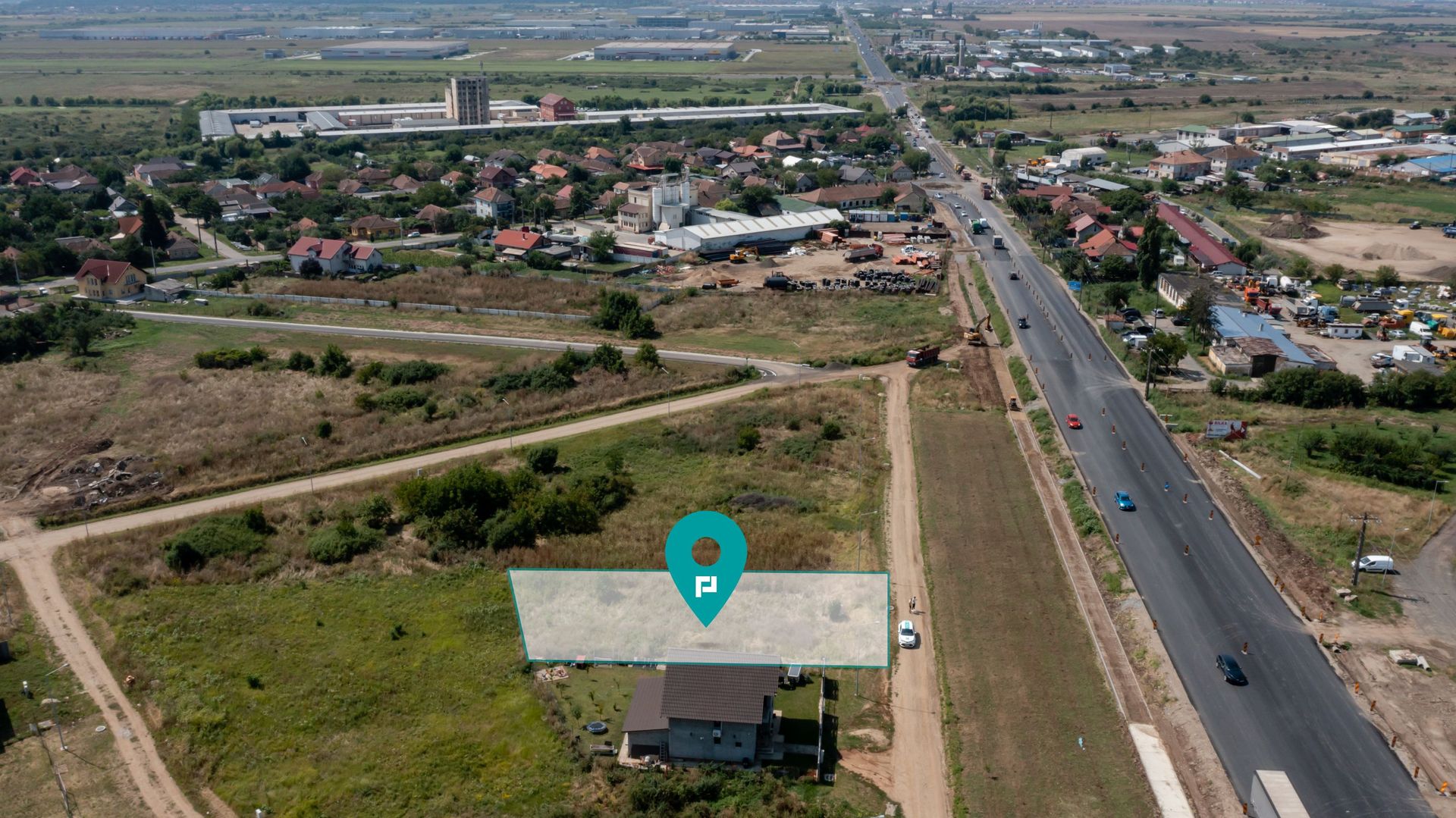 Teren Intravilan 639mp în Giarmata- zona mixta - Poză 1