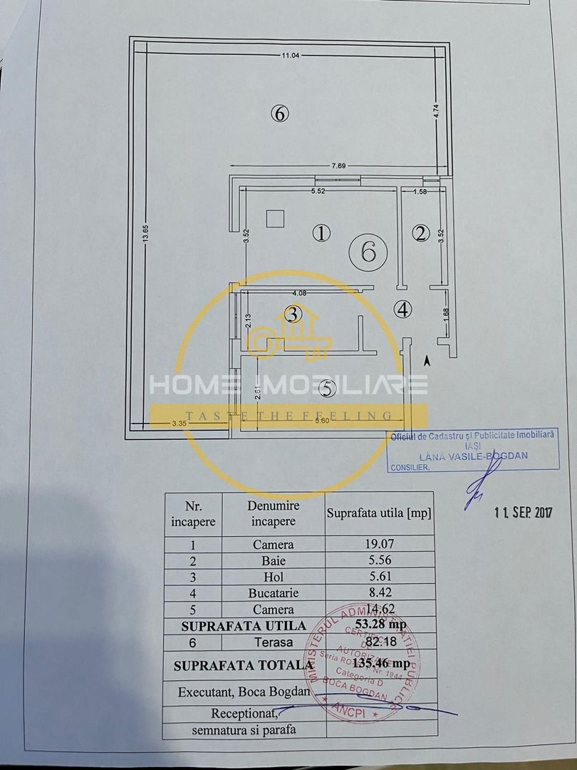 Apartament 2 Camere Decomandat Mobilat si Utilat 135 Mp Bloc Nou - Poză 9