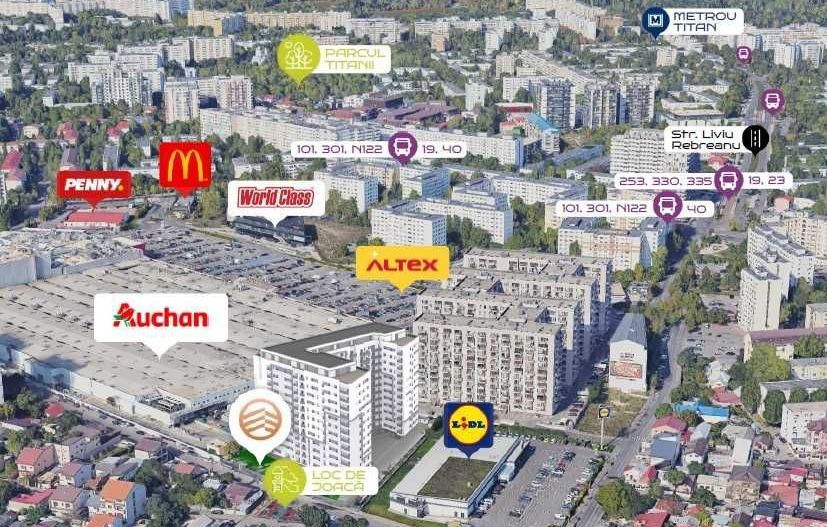 Vânzare 🏢 Apartament 2 camere – TITAN SUN | Liviu Rebreanu - Poză 3