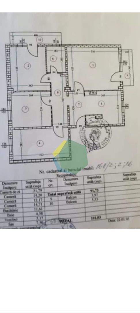 4 Camere | Otopeni Central | Comision 0 - Poză 19