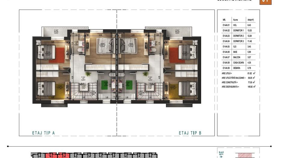 COMPLEX VILE INSIRUITE - FINISAJE PREMIUM / PALLADY. COMISION 0%! - Poză 3