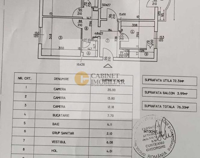 Unirii I 3 camere- decomandat I Etaj 2 I 1991 - Poză 36