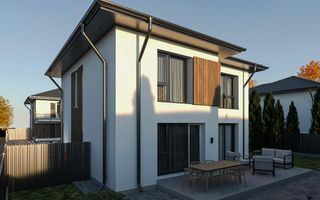 Panouri fotovoltaice! Vila construita cu etaj si spatii depozitare - Poză 6