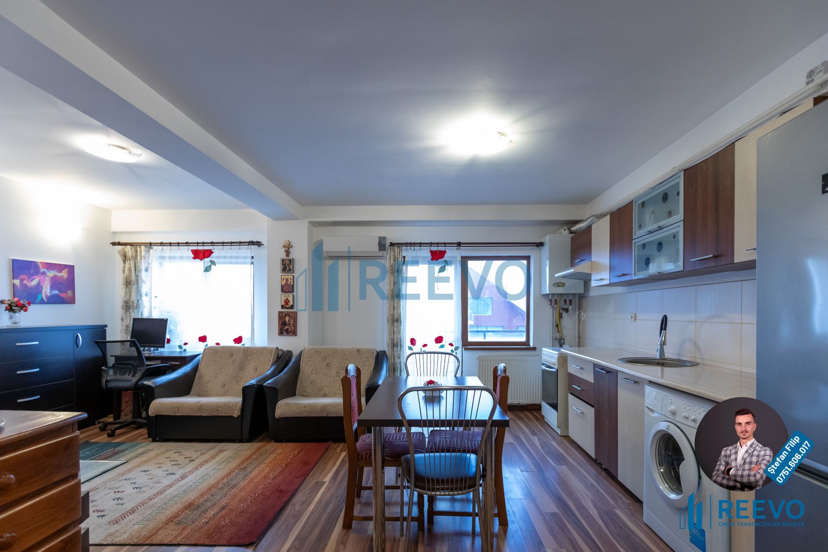 Apartament modern cu 2 camere, mobilat – Grădina cu Magnolii - Poză 5