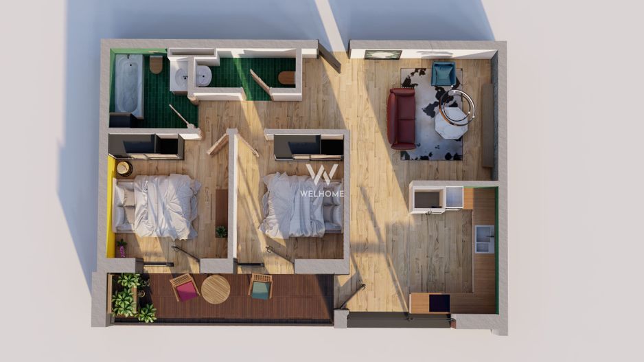 Apartament PREMIUM zona centrala - Sibiu - Schiță 7