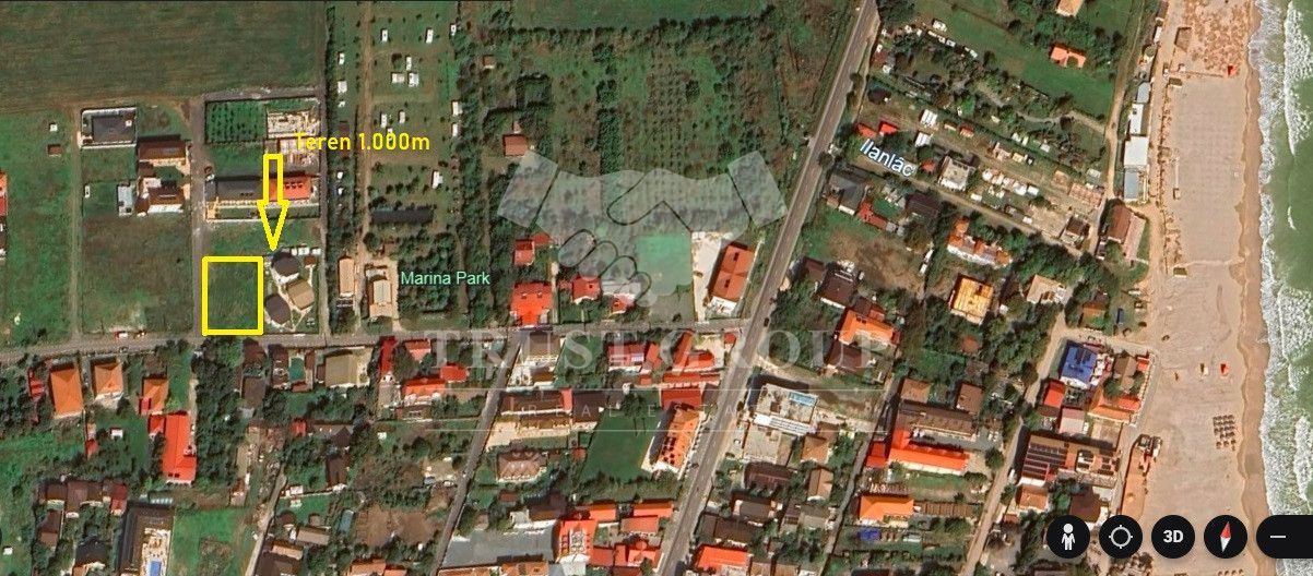 Teren intravilan | 1000mp | Vama Veche | - Poză 2