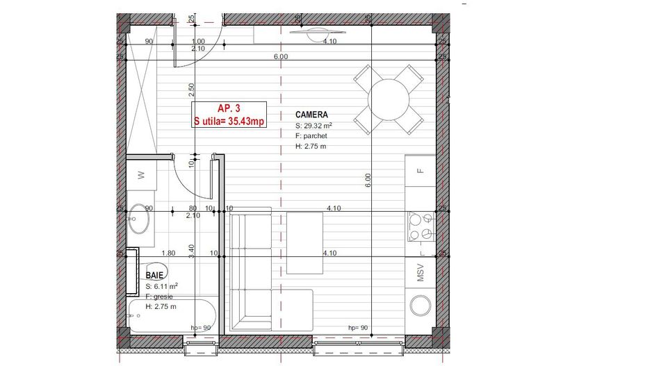 Giroc-ESO | 3 Camere | Curte proprie | Bloc cu Lift - Poză 13