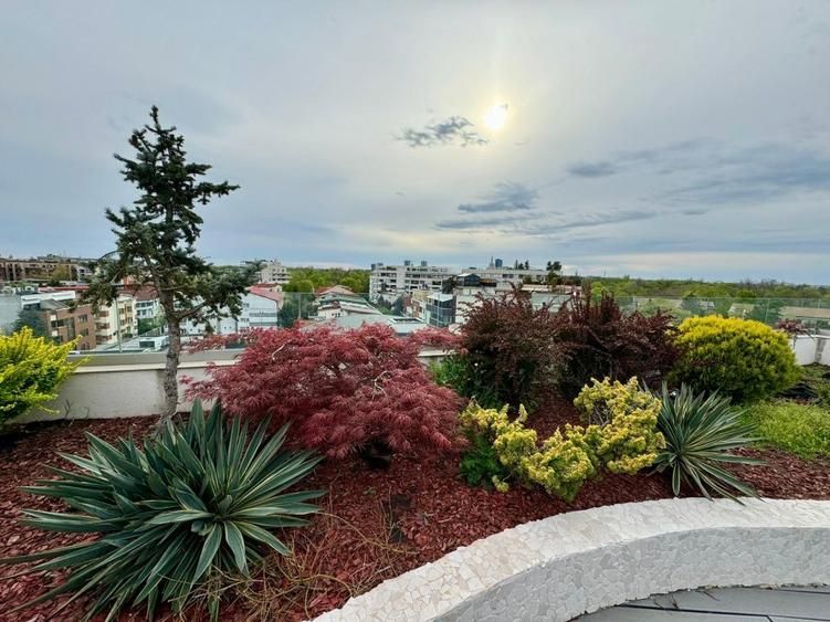 Penthouse Herastrau 116 terasa,mobilat si utilat loc de parcare si boxa subteran - Poză 5