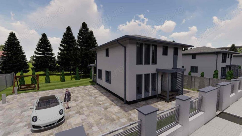 BRASADAS vinde case NOI tip P+1 -Cartier nou Paulesti. - Poză 1