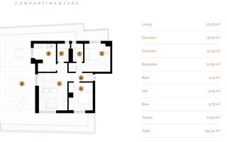 APARTAMENT 3 CAMERE PREMIUM | UNIRII | BLOC NOU - Poză 20