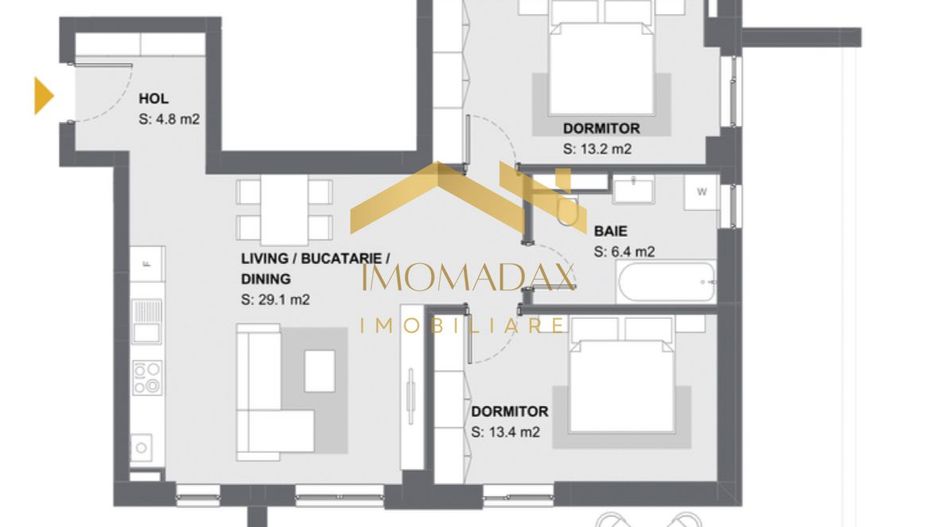 Torontalului-3 Camere-Disponibil Imediat - Poză 20