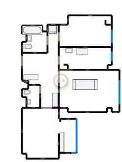 Apartament 3 camere de inchiriat | nemobilat, neutilat | langaDoboz - Poză 5