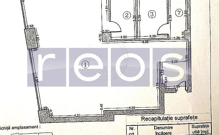 INCHIRIERE SPATIU COMERCIAL | 158 MP | BLOC NOU | ART CITY - Schiță 9