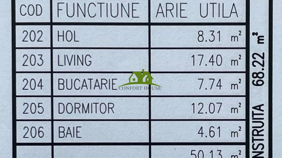 Apartament 2 camere, bloc nou, P+3, Ap.09, Et.2, Bl.5 - CP2461623 - Poză 7