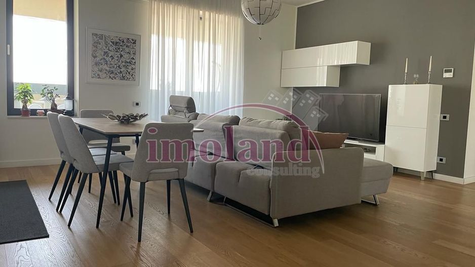 Apartament 3 camere mobilat + 2 garaje + boxa - Aviatiei Tower - Promenada - Poză 1