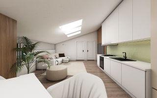 Mansarda -apartament 2 camere - Poză 9