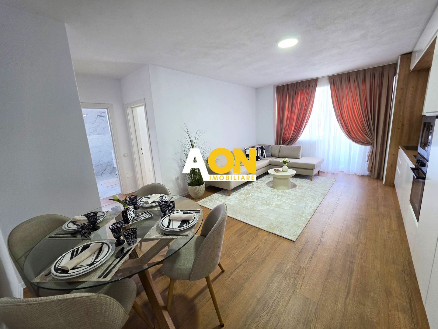 Apartament 3 camere, mobilat, bloc nou cu pompe de caldura, Ampoi 3 - Poză 3