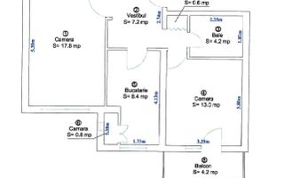 Apartament modern de inchiriat 2 camere etajul 1 Valea Aurie - Poză 9