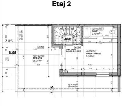 Vânzare duplex luminos 4 camere cu grădină Bucureștii Noi Străulești - Poză 15