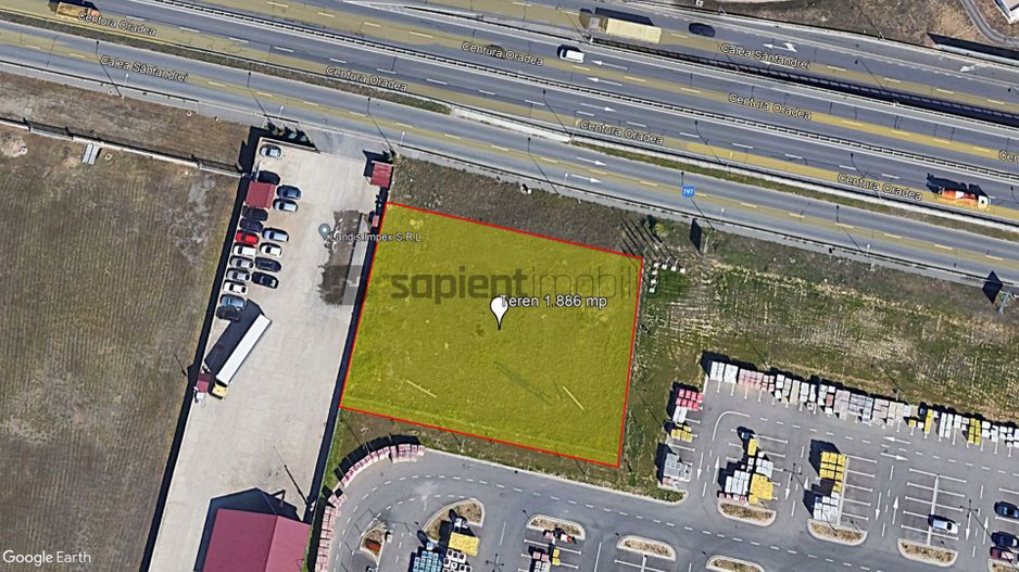 Sapient | Teren comercial cu front la Centura Oradea - Poză 2