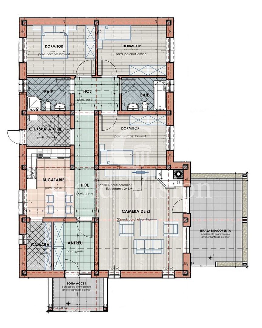 Casa la cheie,  153 mp, cu 533 mp teren,in Sangeorzul de Mures - Poză 5