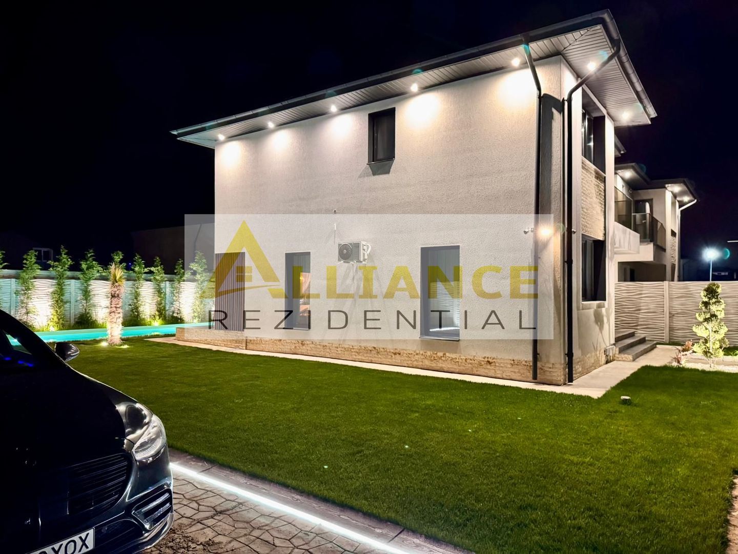 Vila premium-sistem încălzire gazon-sistem si senzori antiefractie - Poză 12