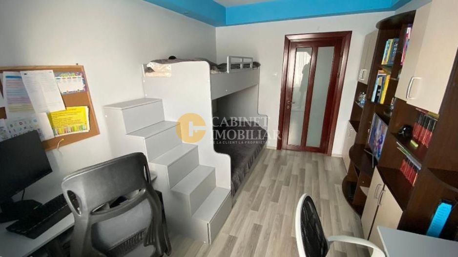 Apartament cu 3 camere, bloc din 1988 zona Zimbru mobilat-utilat - Poză 9
