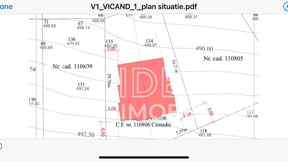 Duplex Deosebit cu 4 camere in Cisnadie- COMISION 0% - Schiță 8