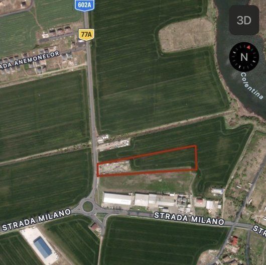 Vanzare/inchiriere - Teren intravilan 12350 mp Buftea - Poză 1