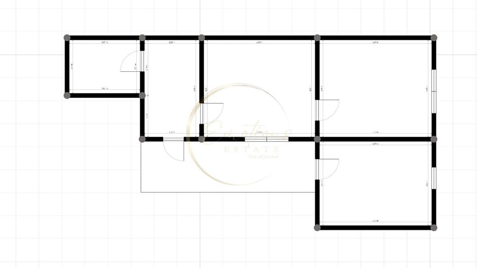 OFERTA UNICA | Apartament 3 camere plus boxă - Piata Unirii | CLADIRE ISTORICA - Schiță 2