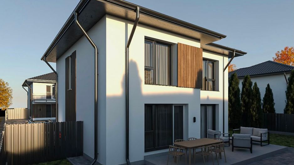 Vila cu pod, ultra luxoasa, bucatarie inchisa! Complet finisata - Poză 6