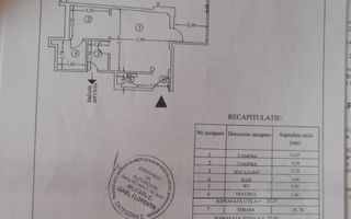VANZARE GARSONIERA CU TERASA MARE 57MP STEFAN CEL MARE METROU STADION DINAMO - Poză 10