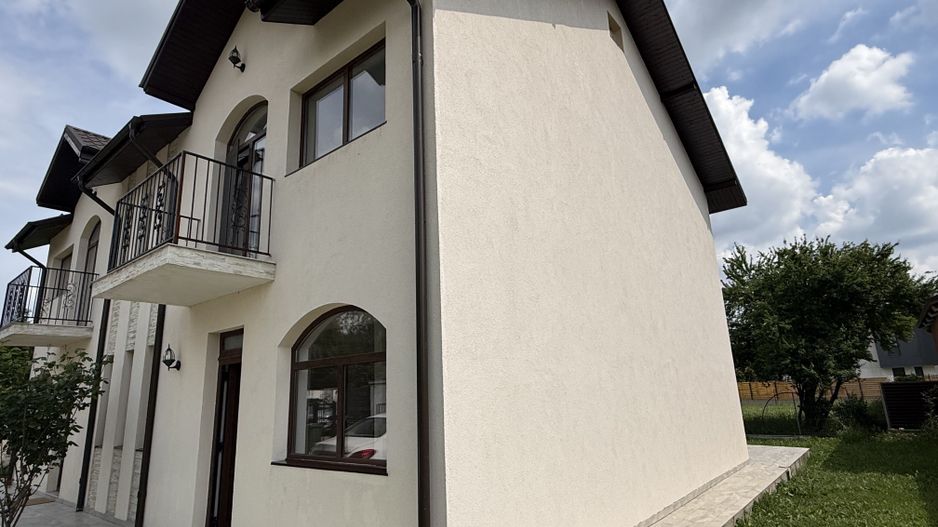 Vila 4 camere cu arhitectura deosebita langa pădure in Corbeanca ! - Poză 24