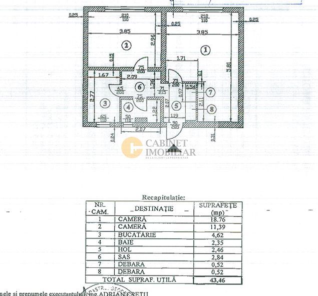 2 camere | Pretabil Airbnb | Creditabil  | Calea Victoriei - Poză 9