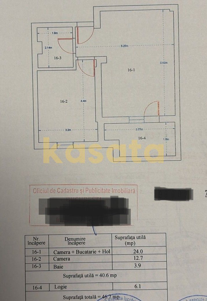 2 Camere 🏢 | Militari | Etaj intermediar ⬆️ | Parcare disponibila 🚗 - Schiță 10