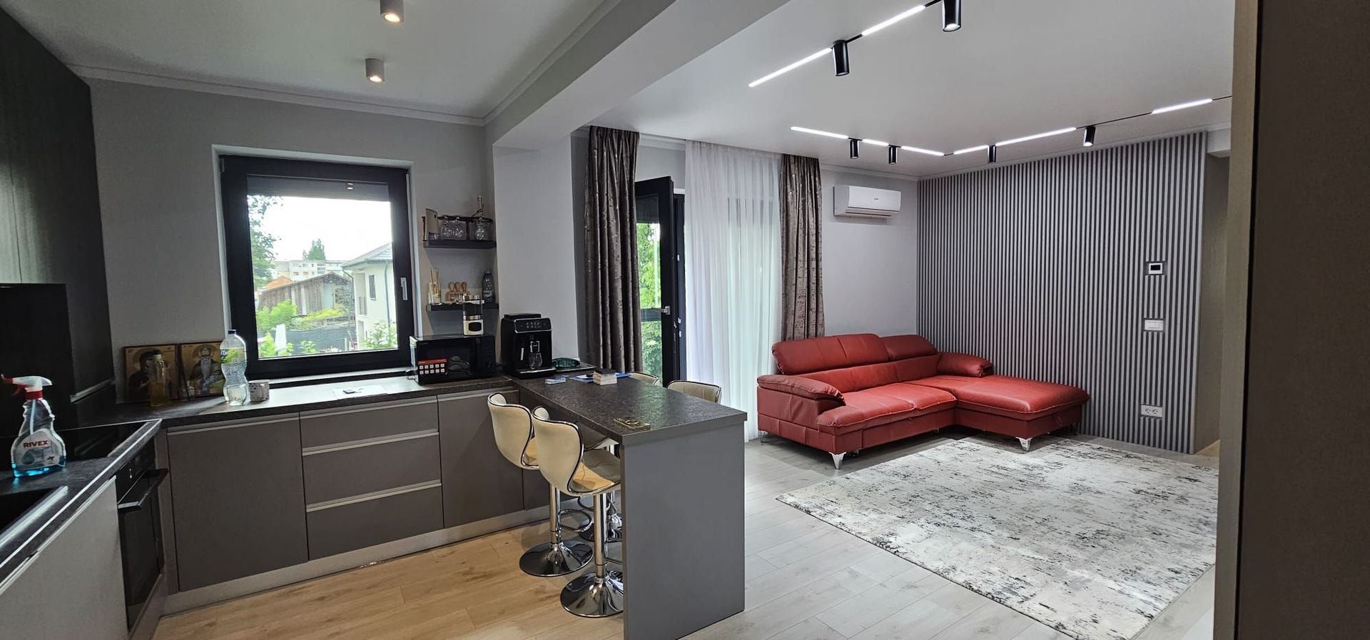 De inchiriat apartament cu 2 camere, Milcov Residence, et. 1, 700 euro - Poză 9