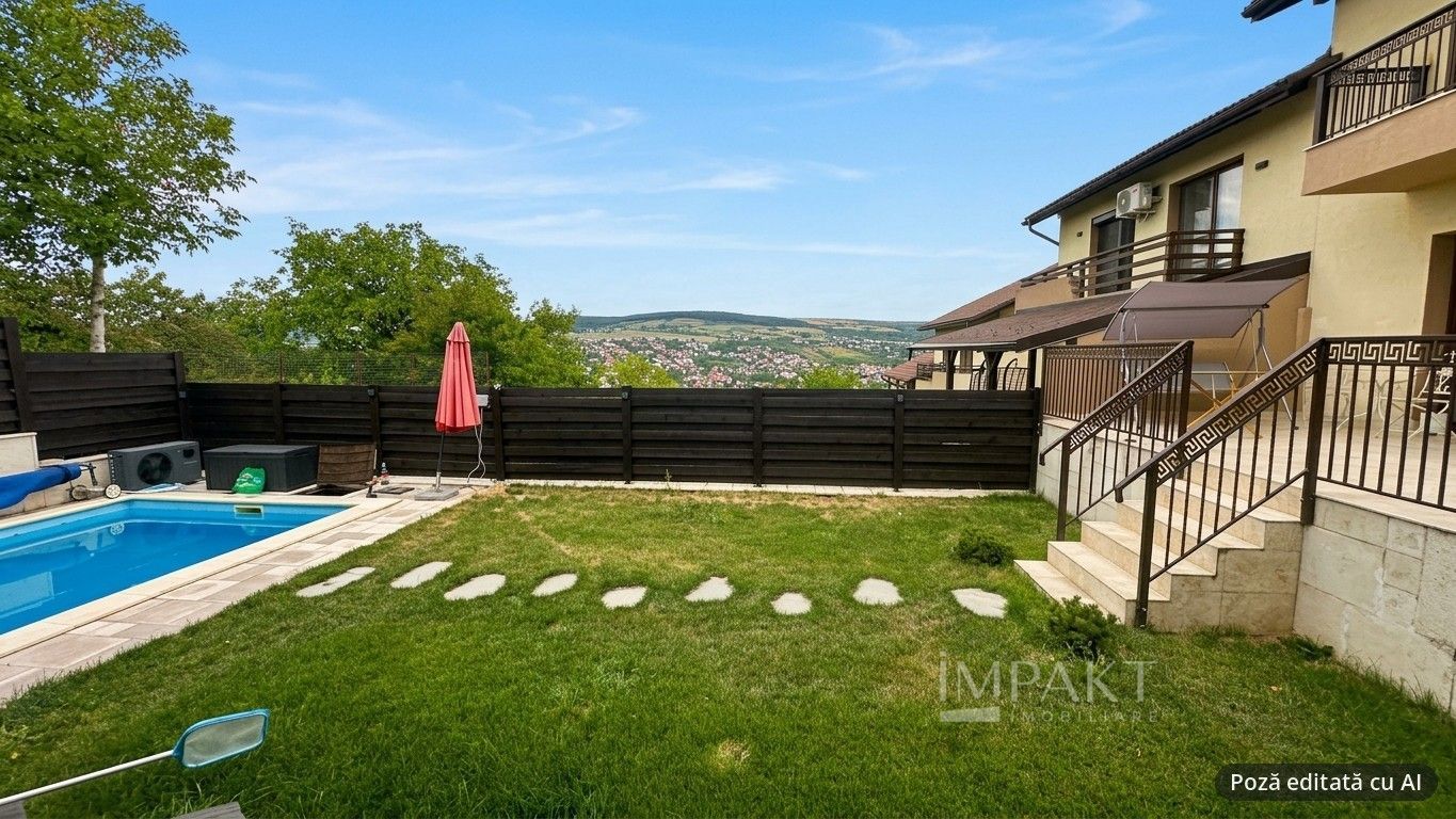 Vila cu piscina spre inchiriere in cartierul Gruia! - Poză 9