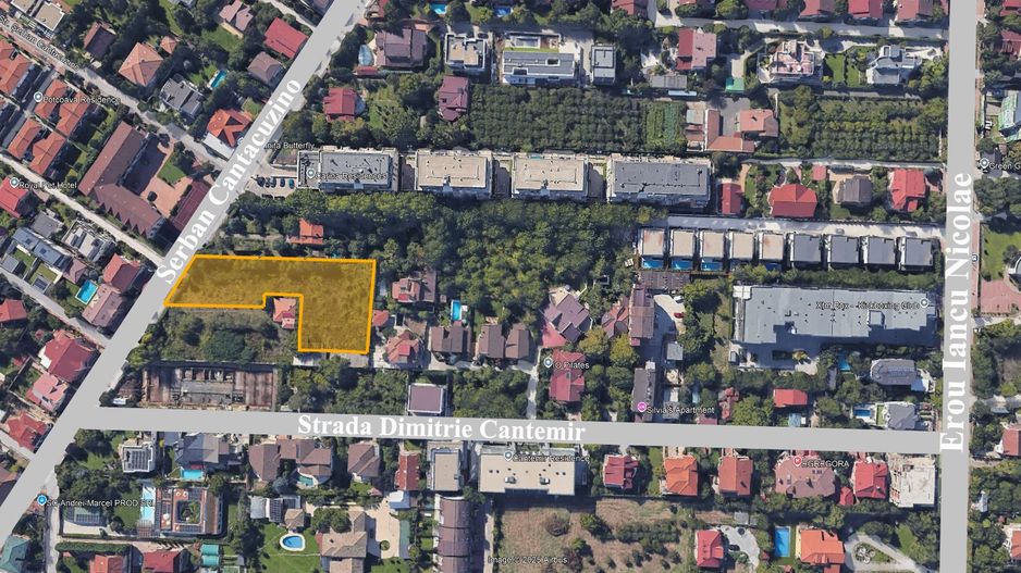 Teren 2553 mp | Iancu Nicolae | Serban Cantacuzino | - Schiță 4