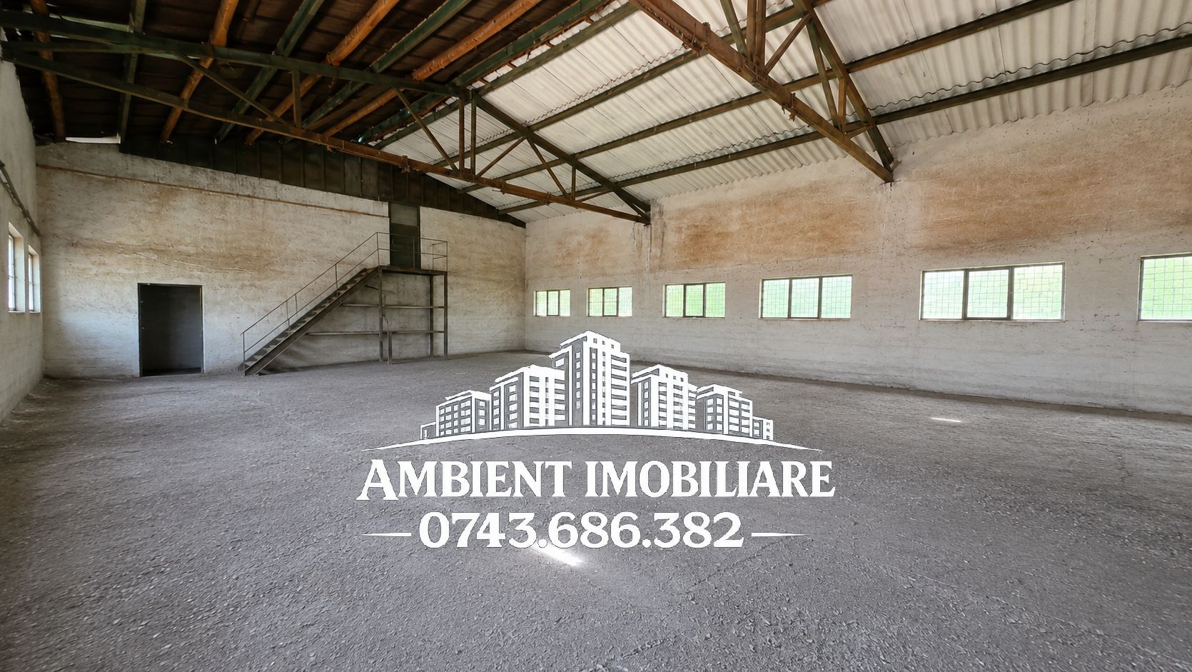 HALĂ DEPOZITARE sau ATELIER, teren 310 mp, VASLUI - zona Industrială; - Poză 4