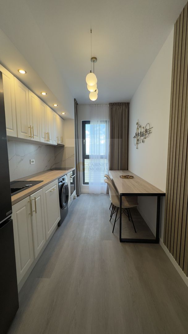 2 camere decomandat | Mobilat și utilat lux | Vedere panoramica - Poză 14